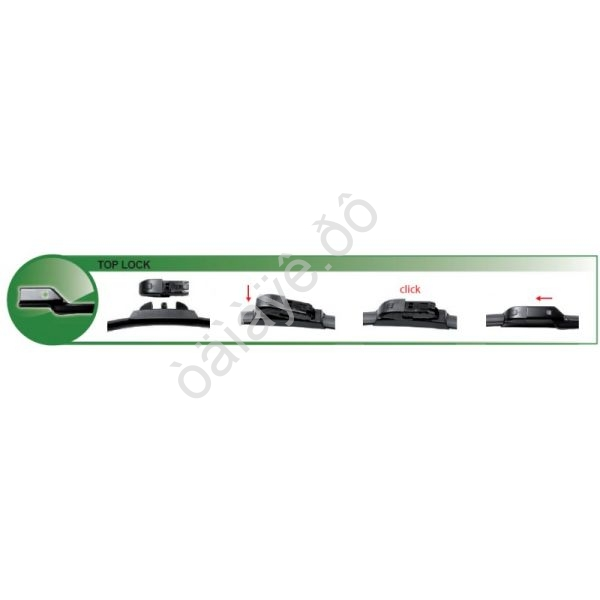 Адаптер для щеток с/о Top Lock (Golf,Passat, Ford focus, fiesta)  (аналог 300210) /1/50