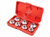 Головки для откручивания масляных фильтров, набор 7пр. (крышки) Forsage