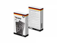 Набор отверток для точных работ 106пр. в чехле KRANZ RA-05