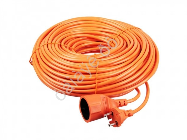 Удлинитель силовой в мотке, 2х1,5мм, 50м ЕРМАК