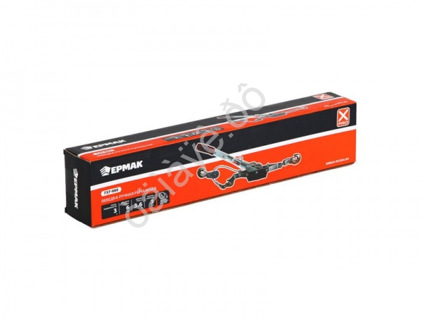 Лебёдка ручная рычажная  X-Pro 3т, 3 крюка ЕРМАК