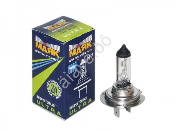 Лампа МАЯК H7 12V 55 Px26d ULTRA/10/400 Лампа МАЯК H7 12V 55 Px26d ULTRA/10/400