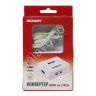 Конвертер HDMI на 3 RCA, пластик, белый, REXANT