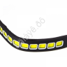 Огни ходовые 40 LED, 12V, гибкие, резин. корп., 260мм, белый
