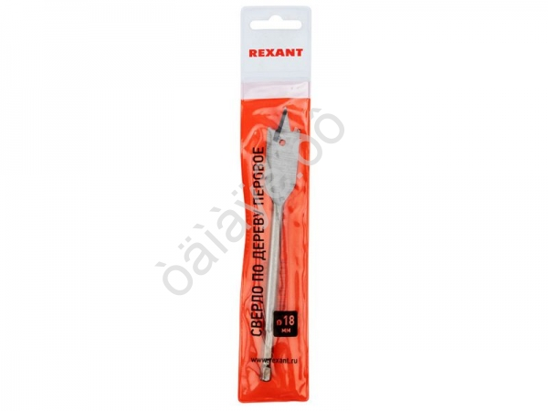Сверло перовое по дереву 18*152мм. шестигр.. хвостовик REXANT