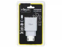 СЗУ 220В, 2 USB, 2A, FORZA /1/20