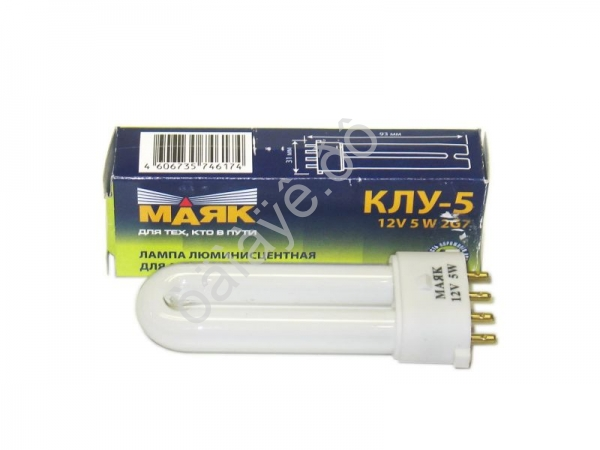 Лампа МАЯК КЛУ-5 12V (в плафон ГАЗ-3110) Лампа МАЯК КЛУ-5 12V (в плафон ГАЗ-3110)