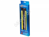 Огни ходовые 80 LED, 12V, гибкие, резин. корп., 250мм, белый