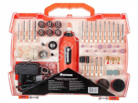 Мини дрель, гравер, сетевой, 12В, 15000 об/мин, с набором насадок (160 шт.) ЕРМАК