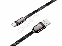 Дата-кабель универ. USB--Type-C 1.2м, 3А, черный HOCO U74
