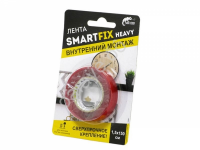 Скотч двухсторонний 15ммх1,5м  W-CON прозрачный /1/36