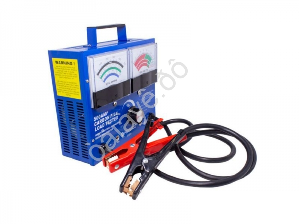 Тестер аккумуляторных батарей, генераторов и пускового тока аналоговый (12V,500А) Forsage