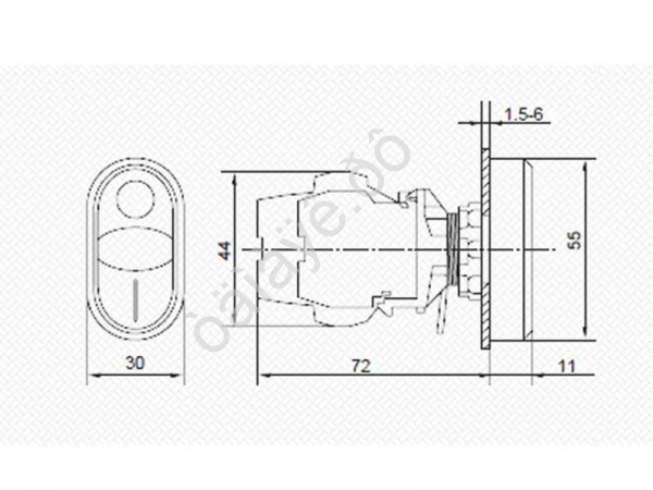 Кнопка LA32 красно-зеленая «Пуск-Стоп» с подсветкой NO+NC Кнопка LA32 красно-зеленая «Пуск-Стоп» с подсветкой NO+NC