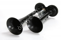 Сигнал двухрожковый "АТ" 24V (черный, L=300мм) АТ-2103 /1/20