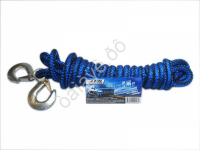 Трос (шнур вязанный)  5т. с 2 крюками  1/15