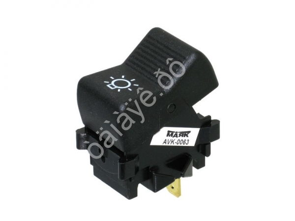 Переключатель клавиша для а/м ВАЗ 2107 габаритных огней Маяк AVK-0063