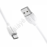 Дата-кабель универ. MicroUSB Borofone BX19 1м (Белый)