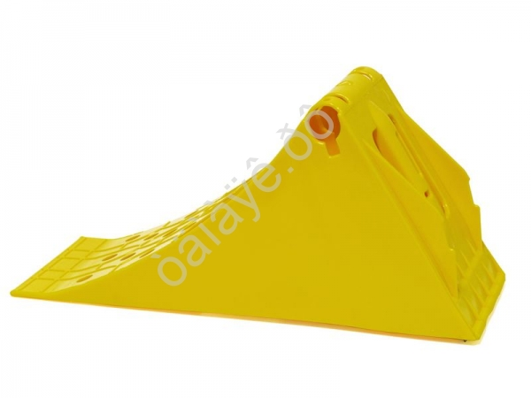 Башмак противоткатный желтый малый 410х180х155 мм