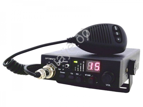 Рация OPTIM-270 СВ р/с авто 4Вт , 40 каналов Рация OPTIM-270 СВ р/с авто 4Вт , 40 каналов