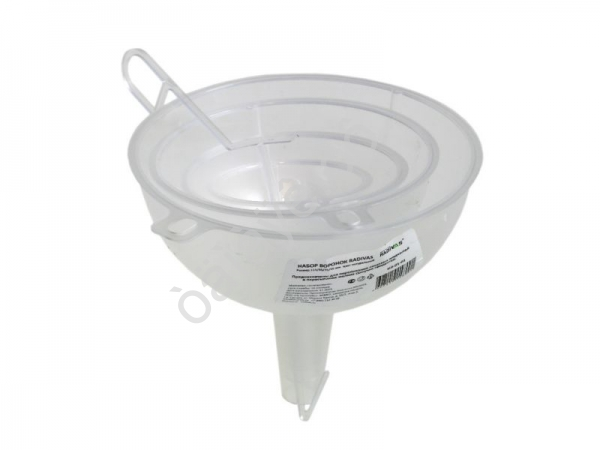 Воронки комплект 4шт, 55/75/95/115мм RADIVAS