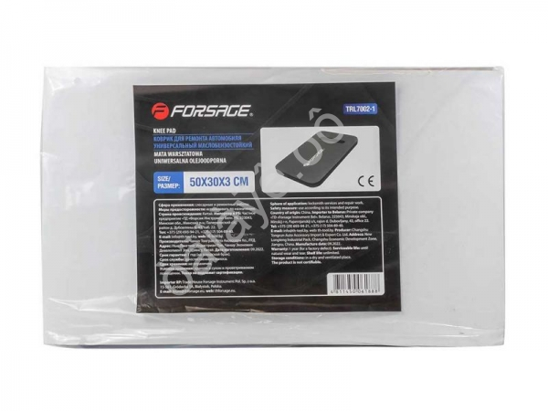 Коврик для ремонта автомобиля универсальный маслобензостойкий (для работы на коленях/сидя, 500x300x3 Forsage