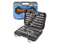 Набор инструментов 82 пр.1/4"1/2" (6-гран)(4-32мм) Partner