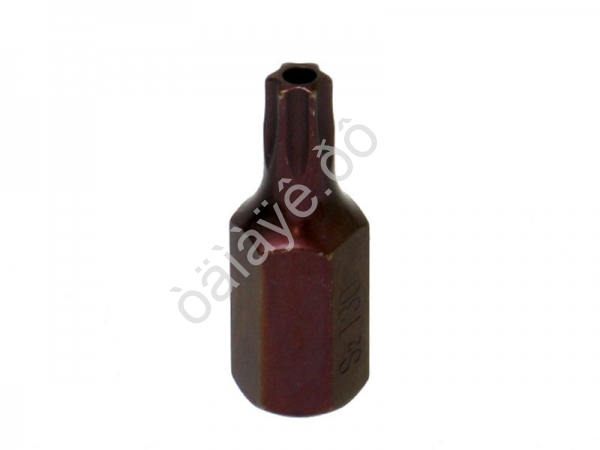 Бита Т30 TORX, 6 лучей, L=30mm с отверстием МАЯКАВТО™ 1/10/80/800_
