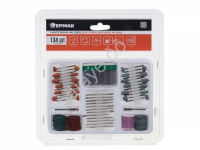 Набор мини-насадок для гравировальных машин, 134 предмета ЕРМАК