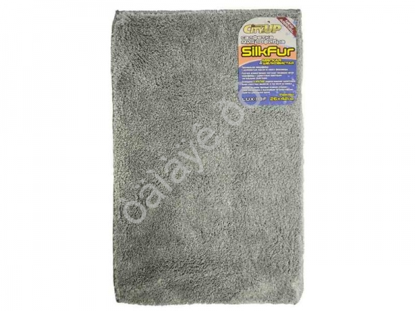 Салфетка Микро-Фибра LUX-113F SilkFur 26*42см 1/4/