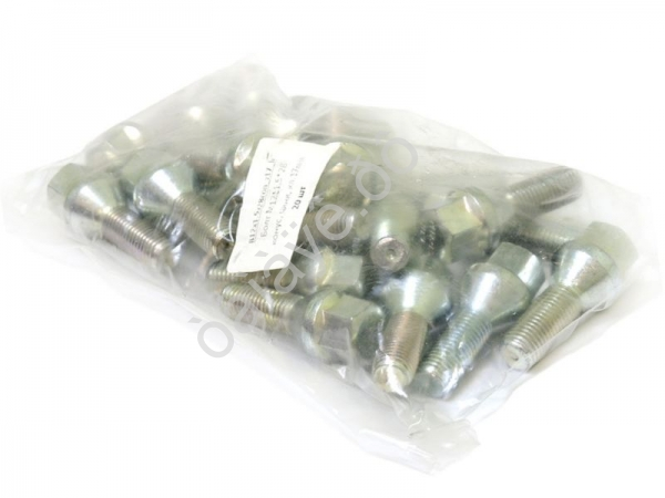 Болт М12*1,50*28, конус, ключ 17, цинк /1/20_