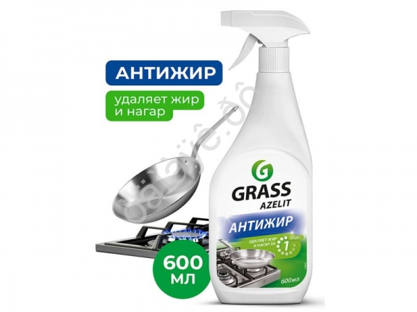 Очиститель AZELIT ср-во д/удаления жира, нагара и копоти GRASS Универсальное 600мл триггер /1/8