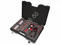 Приспособление для проверки герметичности систем 21пр.(давление 0-3bar, вакуум -1 - 0 bar) в кейсе " Forsage