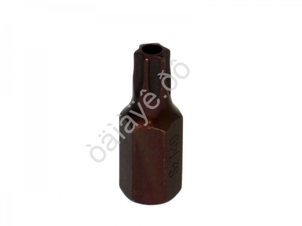 Бита Т40 TORX, 6 лучей, L=30mm с отверстием МАЯКАВТО™ 1/10/80/800_