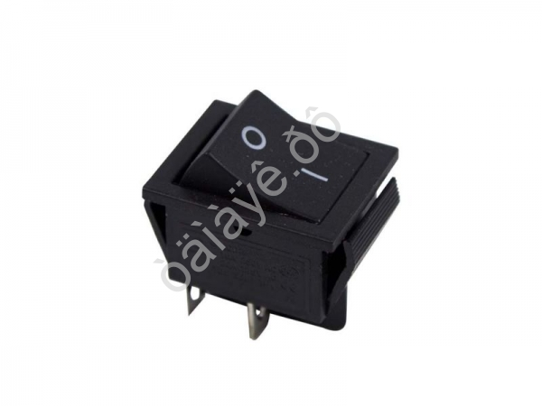 Выключатель клавишный 250V 15А (4с) OFF-(ON) черный Б/Фикс (RWB-501, SC-767) REXANT