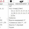F4243-5 Набор торцовых головок 1/2"  24пред  /1/4