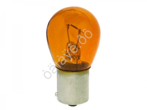 Лампа МАЯК A24V 21W BAU15S ORANGE(смещ.цоколь) /100