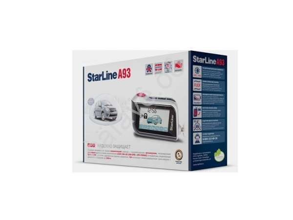 Автосигнализация STAR LINE A93 - 2 KAN2LIN  (+++) /10