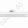 Хомут пластиковый 7.6х400 REXANT черн (в уп.100шт) /1/5/25