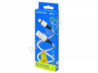 Дата-кабель Lightning Borofone BX83 1м 2.4А white