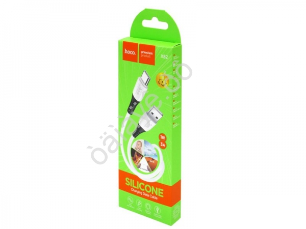 Дата-кабель USB-Type-C 1м, 3А, белый HOCO X82 (31шт в уп) Hoco Дата-кабель USB-Type-C 1м, 3А, белый HOCO X82 (31шт в уп) Hoco