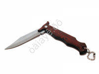 Нож складной, коричневый
