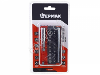 Биты для шуруповерта, набор 6 предметов, блистер, длина 25 мм, в наборе PH; PZ ЕРМАК