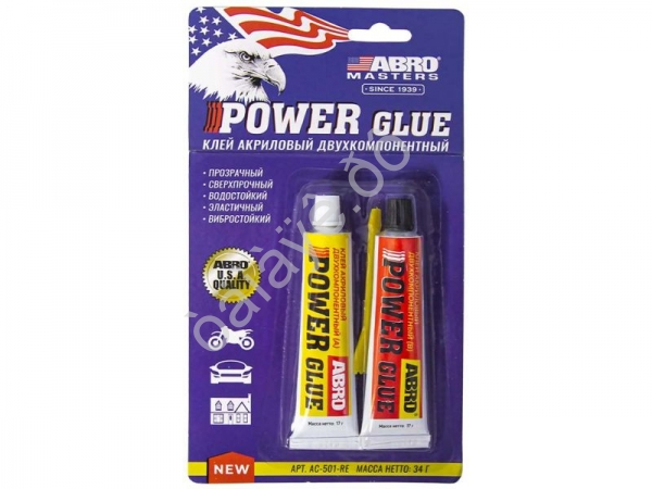 Клей акриловый двухкомпонентный AC-501-RE Клей акриловый двухкомпонентный AC-501-RE