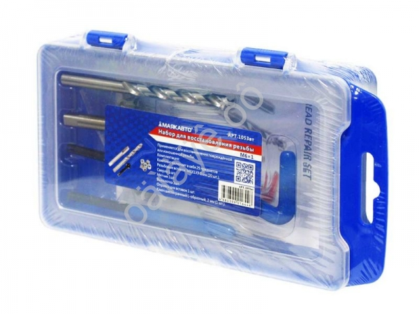 Набор для восстановления резьбы M6×1 МАЯКАВТО™ /1/40_