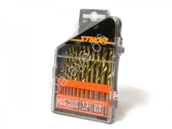 Набор сверл по мет. 13шт(проф.) (1,5-6,5)  22300
