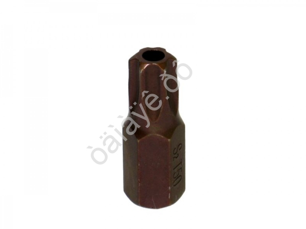 Бита Т50 TORX, 6 лучей, L=30mm с отверстием МАЯКАВТО™ 1/10/80/800_ Бита Т50 TORX, 6 лучей, L=30mm с отверстием МАЯКАВТО™ 1/10/80/800_