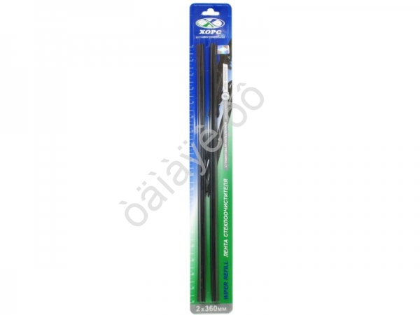 Лента стеклоочистителя "ХОРС" силикон/графит  36см  1/150