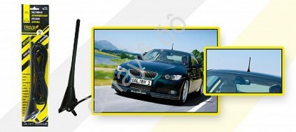 Антенна TR-65 врезная наклонная пруток 20см "Триада" Антенна TR-65 врезная наклонная пруток 20см "Триада"