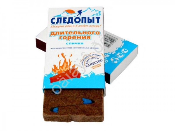 Спички длительного горения "СЛЕДОПЫТ-Экстрим" 10шт Спички длительного горения "СЛЕДОПЫТ-Экстрим" 10шт