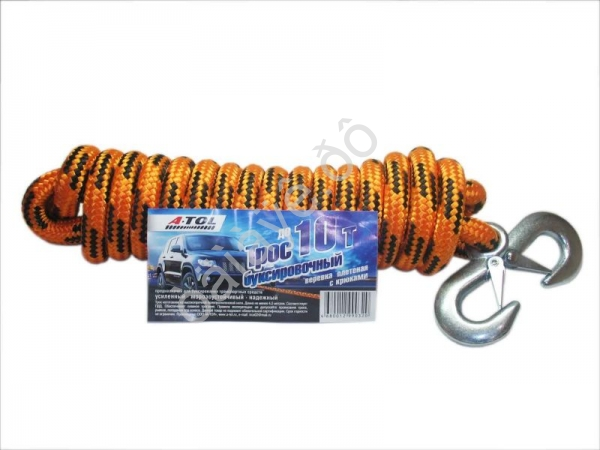 Трос (шнур плетёный) 10т 2кр. /1/9